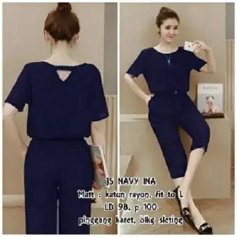 lazada baju jumpsuit