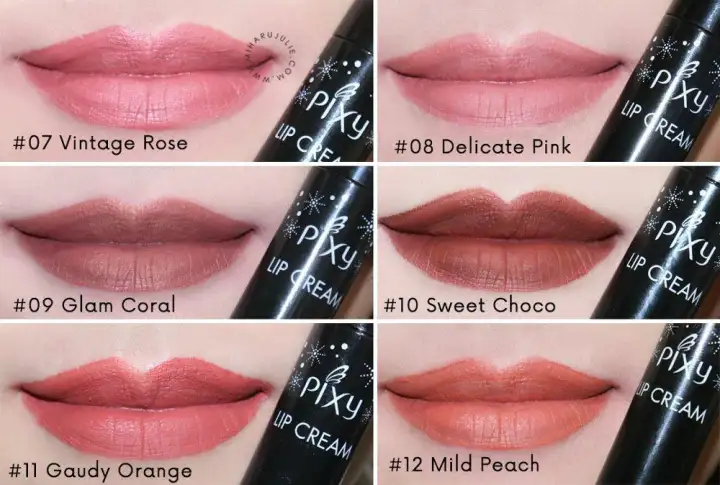 Pixy Lip Cream No 11 Gaudy Orange