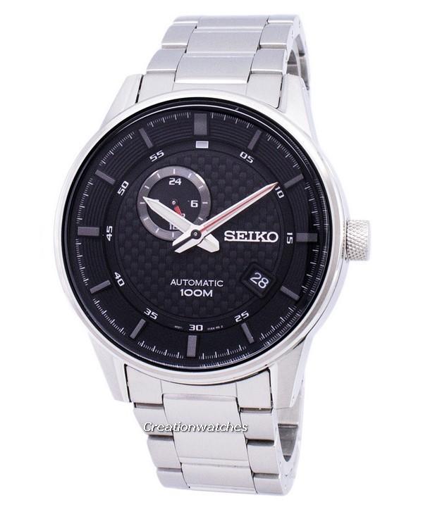 Jam Tangan Seiko SSA381K1 Neo Sports Automatic Black Pattern Dial Stainless  Steel Original Garansi Resmi | Lazada Indonesia