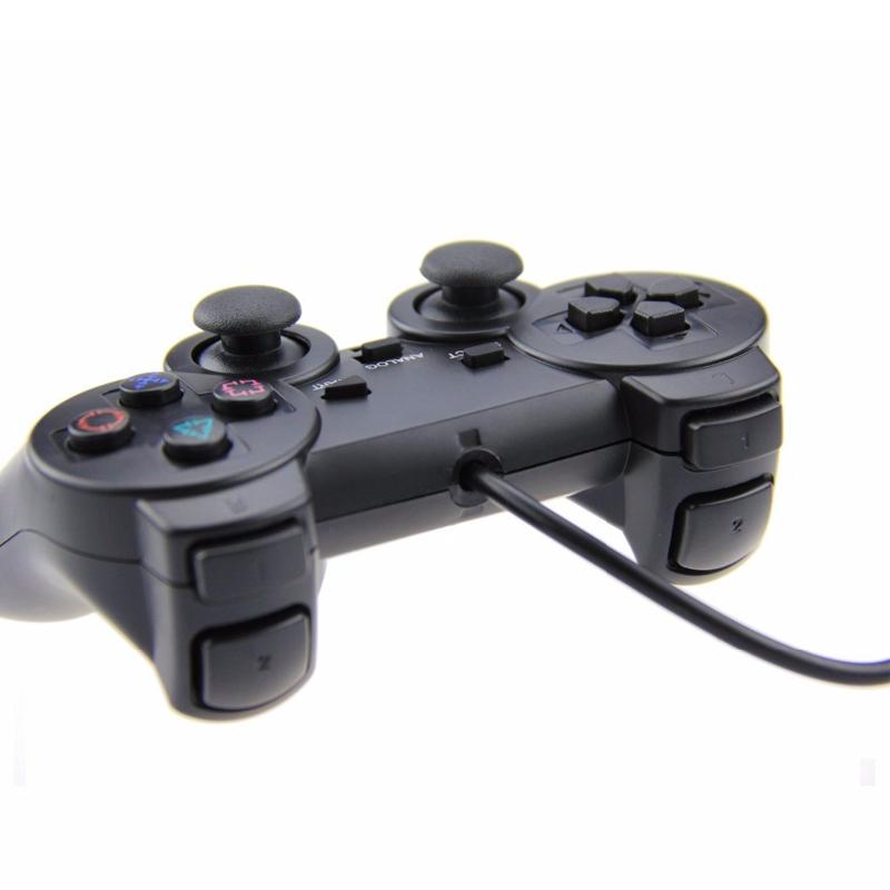For PS2 Wired Connection Gamepad Double Vibration Game Controller