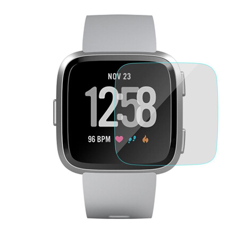1 Miếng/2 Miếng Bảo Vệ Màn Hình Fitbit Versa Kính Cường Lực Bảo Vệ Siêu Mỏng (Có Bao Bì)