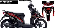 Decal Sticker Honda Beat Fi Free Desain Lazada Indonesia