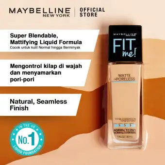 Maybelline Fit Me Matte + Poreless Foundation