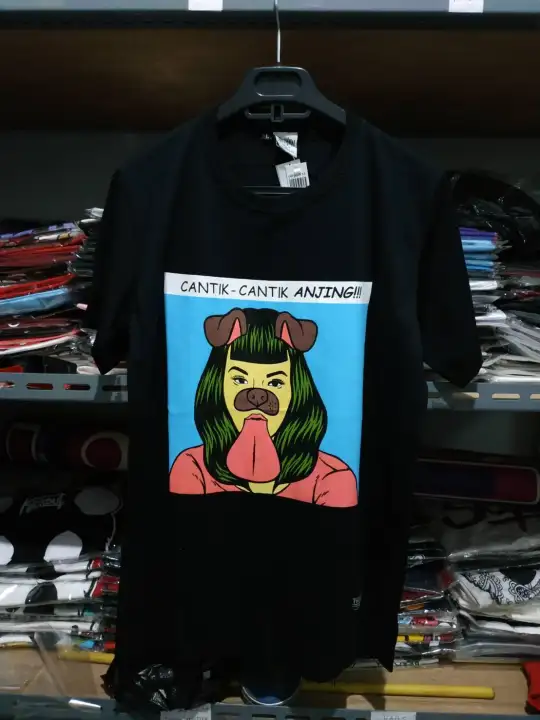 Free Stiker Kaos Cantik Cantik Anjing Kaos Distro Kaos