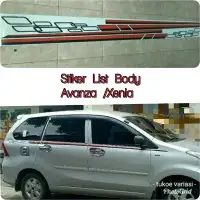 Stiker Mobil Xenia R Sporty Pendek Lazada Indonesia