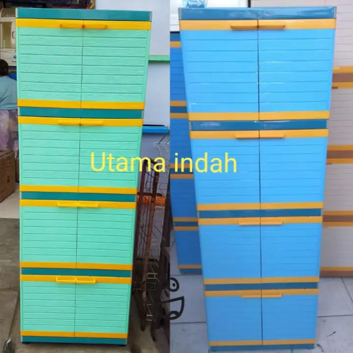 Lemari Pakaian Murah Minimalis Lemari Plastik Mini Club 4 Susun Lemari Pakaian Kayu Jati Plastik Anak Portable Minimalis Plastik Murah Gantung Sliding Bayi Lazada Indonesia