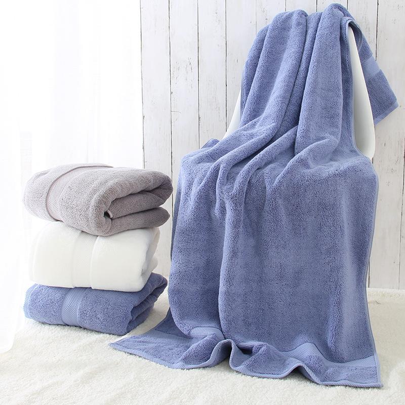 Bộ Chăn Ga Gối Cotton Lớn Sữa Tắm Khăn 80*160 Adult Bath Towel