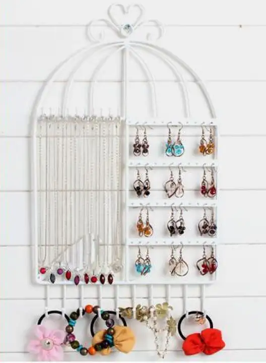 Ornament Rack Jewelry Hanging On The Wall Mounted Earrings Stud Earring Holder Necklace Display Storage Box Creative Lazada - Wall Mounted Earring Holder Ornament Rack Jewelry Hanging On The Wall Mounted Earrings Stud Earring Holder Necklace Display Storage Box Creative Lazada - Wall Mounted Earring Holder