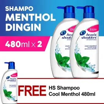 Shampoo Head&Shoulders 480ml Cool Menthol