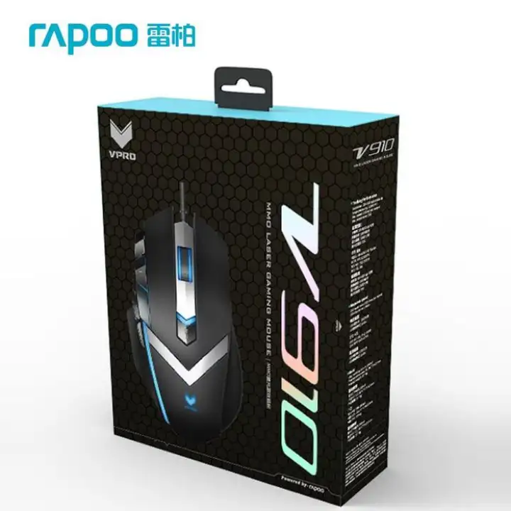 Mouse Rapoo Vpro Gaming Wired Mouse V910 Lazada Indonesia