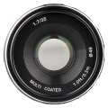 Meike MK-E-35-1.7 35 Mm F1.7 Manual Lensa Fokus APS-C untuk Sony E Mount Kamera NEX-5 NEX-7 A6000 A3500 A7S A5100 A7 a7R A7S II 1