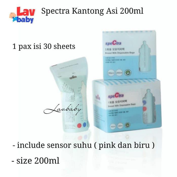 Spectra Kantong Asi 200ml Breastmilk 