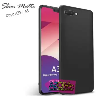 Case Slim Black Matte Oppo A3S