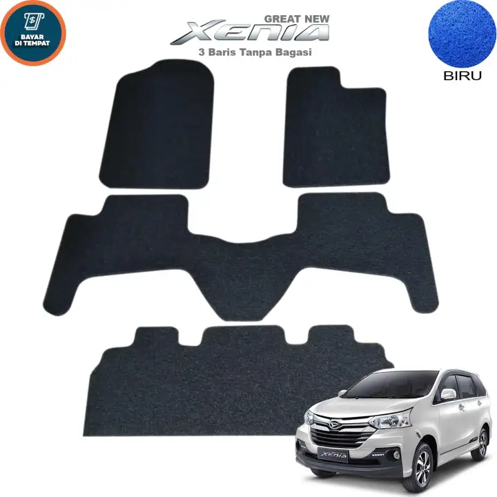 Karmob Karpet Mobil Xenia Great New Tanpa Bagasi Karpet Suzuki Daihatsu Xenia Great New Karpet Dasar