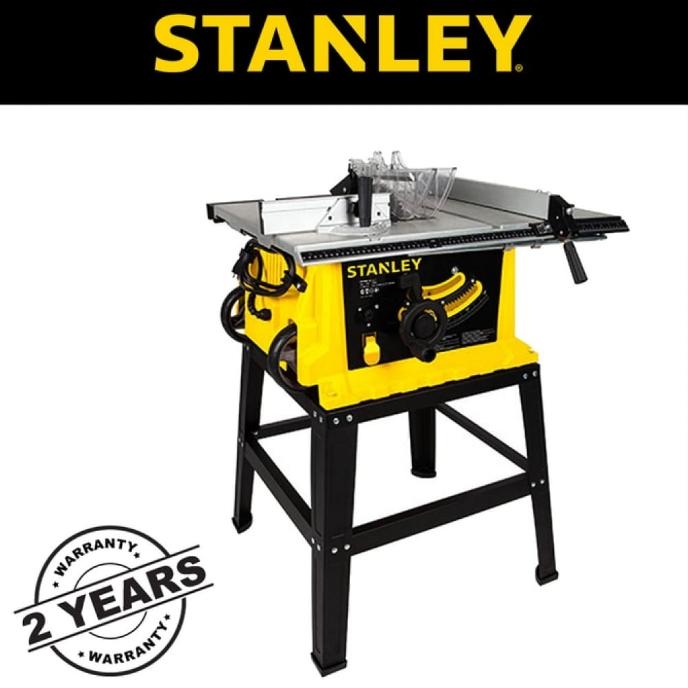 Mesin Gergaji Meja 1800w 254mm Table Saw Stanley Stst1825 B1 Lazada Indonesia