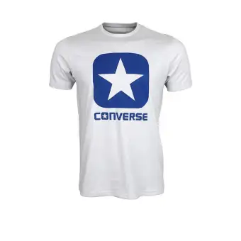 Converse - T-Shirt Pria - Abu-abu