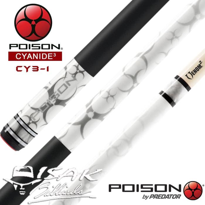 ビリヤード Poison by Predator Cyanide CY3-1 poison cyanide pool cue