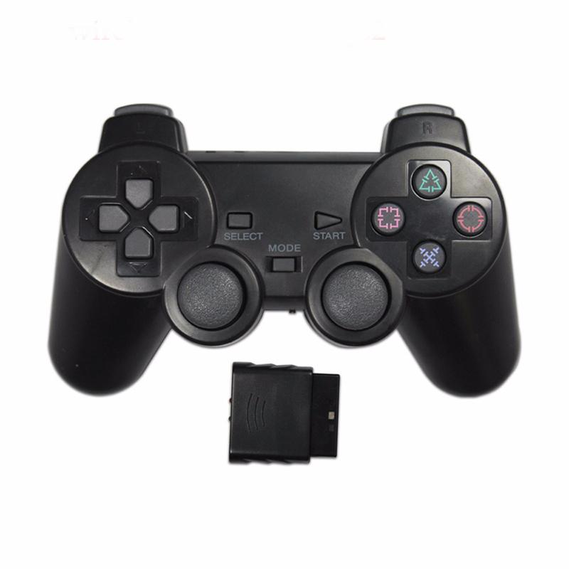 Transparent Color Wireless Gamepad Controller for ps2 Gamepad Game Console Controller 2.4G Vibration