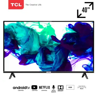 TCL 40 inch Google certified Smart FHD TV with AI & Dolby Sound (model 40A3)