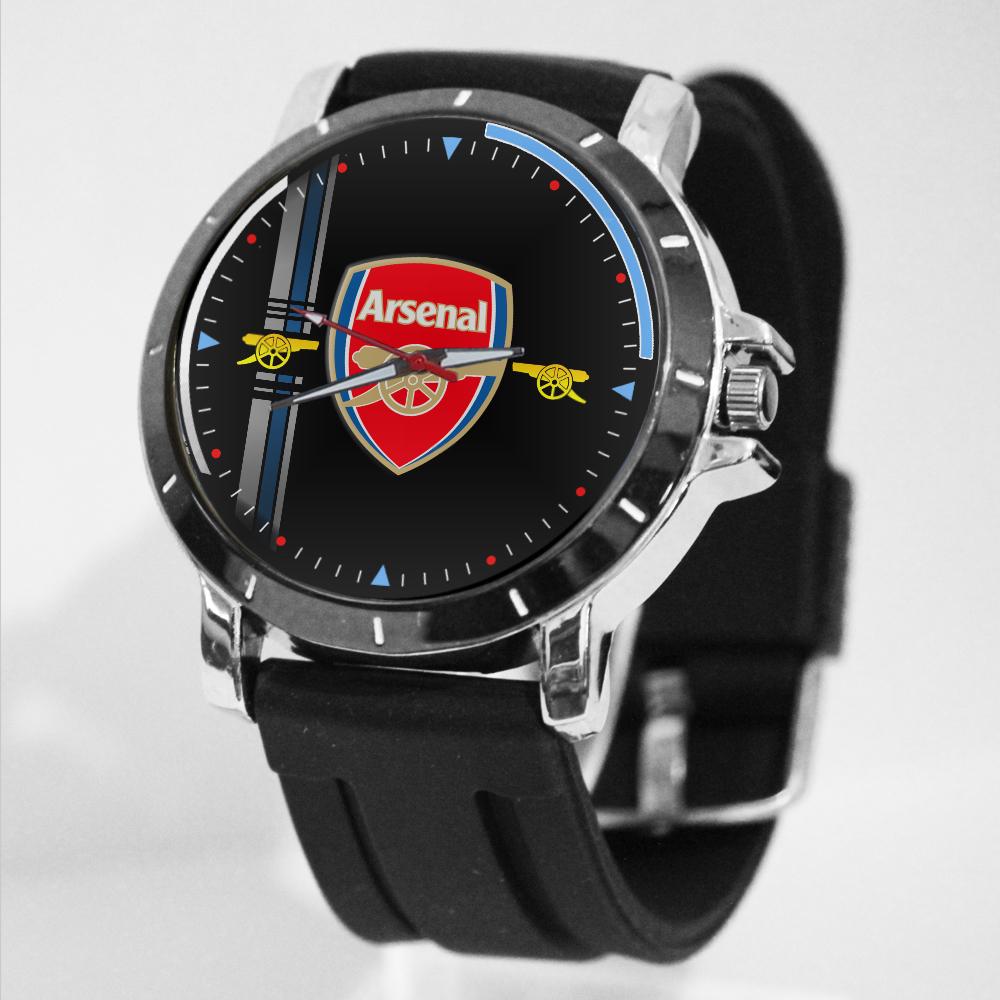 Jam Tangan Custom Fc Arsenal Jam Tangan Stainless Steel Jam Tangan