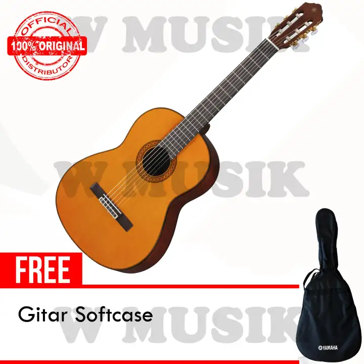 Yamaha Gitar Akustik C390 C 390 C390a C 390a Gratis Softcase Lazada Indonesia
