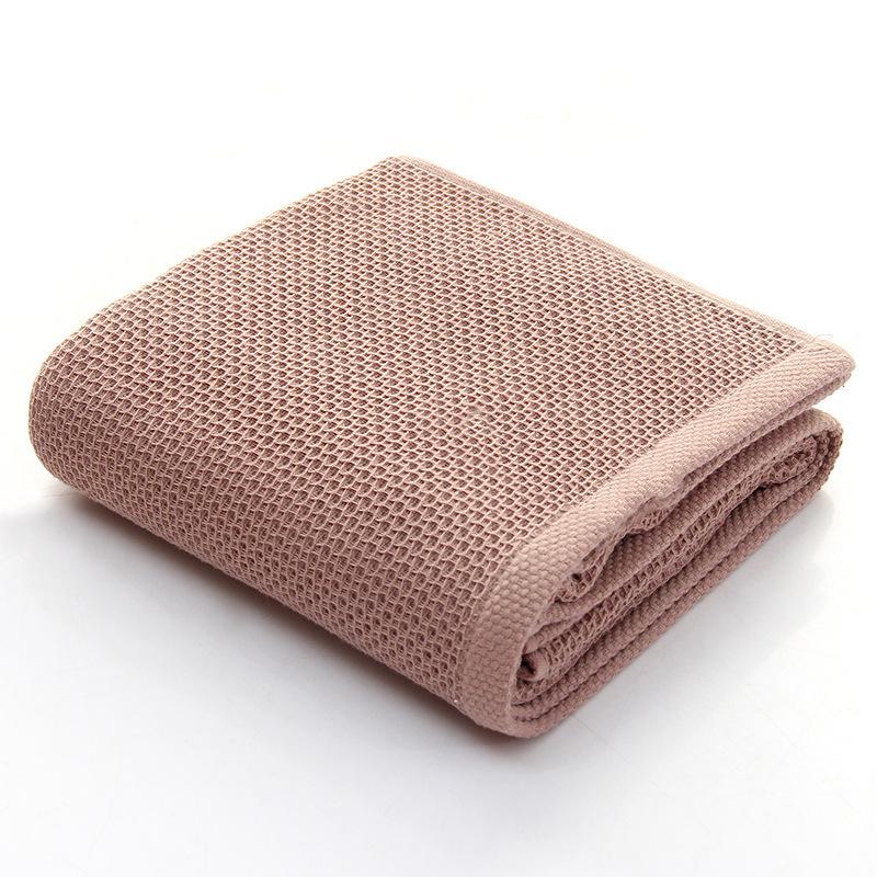 Bộ Chăn Ga Gối Cotton Soft Khăn Adult Honeycomb Beach Towel