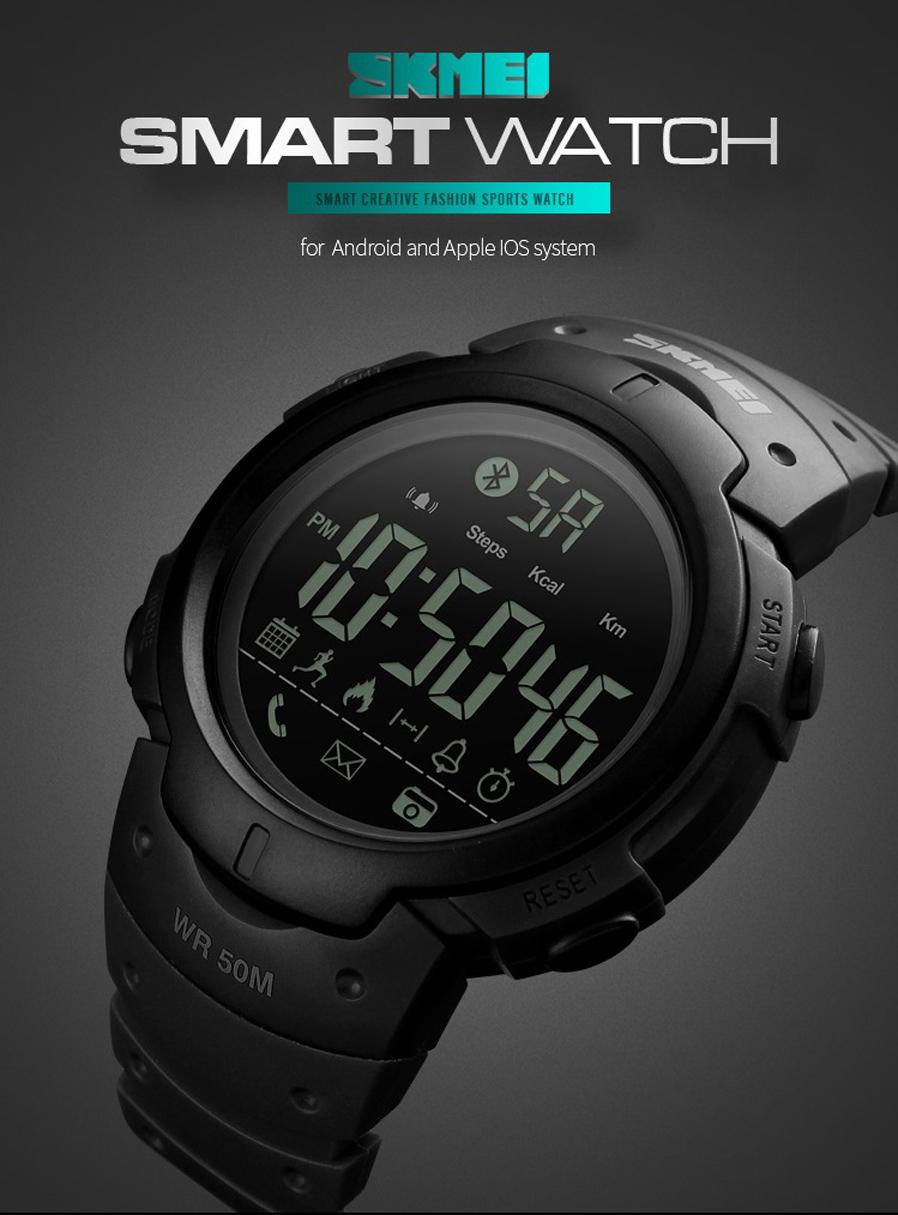 Jam Tangan Pria Original Anti Air Smartwatch Outdoor Tebaru Jam tangan SKMEI  1301 Original | Lazada Indonesia