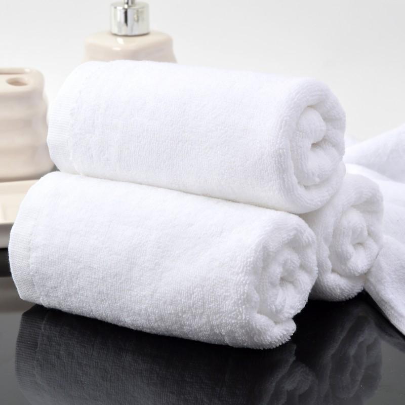 Khăn Màu Trắng Khăn Tắm 100% Cotton Khách Sạn Thẩm Mỹ Viện Khăn Mặt Đồ Gia Dụng Người Lớn Nam Giới Và Phụ Nữ Tăng Dày Rửa Mặt Hút Nước