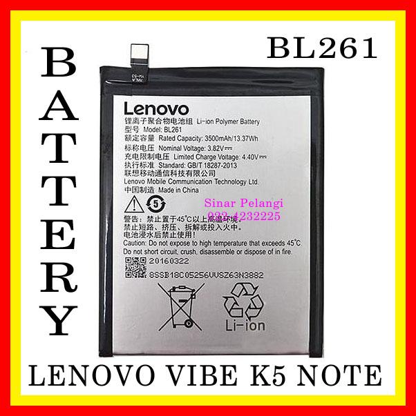 Vibe K5 Note Lenovo Battery For Mobile LENOVO VIBE K5 NOTE VIBE K5
