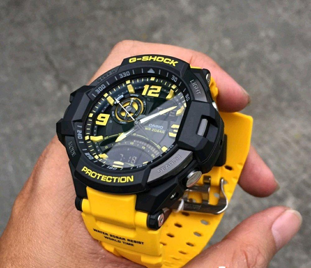 G shock discount ga 1000 yellow