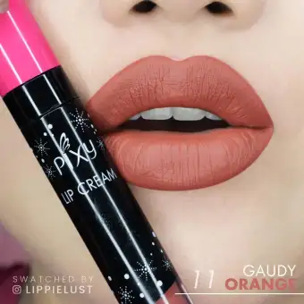 Pixy Lip Cream Matte - 11 Gaudy Orange