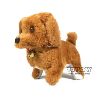 Toylogy Mainan Anak Robot Boneka Anjing Dog Puppy Doll Gerak Suara Lampu - Multicolour