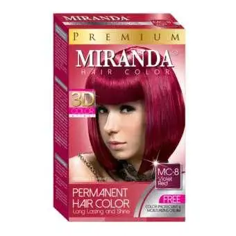 Miranda Permanent Hair Color Cat Rambut 16 Varian Warna Pewarna Rambut