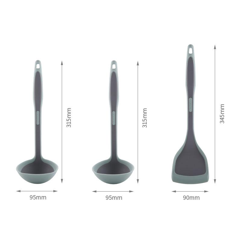 Silicone Xẻng Chảo Chống Dính Nấu Ăn Xẻng