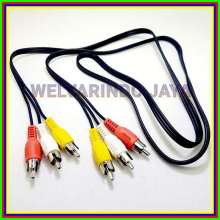 Kabel Rca Tv Video Audio L R Ukuran 1.5 Yard