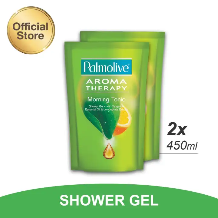 Palmolive Aromatheraphy Morning Tonic Shower Gel/Sabun Mandi 450ml - Twin Pack
