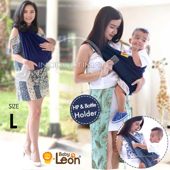 BABY LEON Gendongan Bayi Kaos/Geos/selendang Bayi Praktis