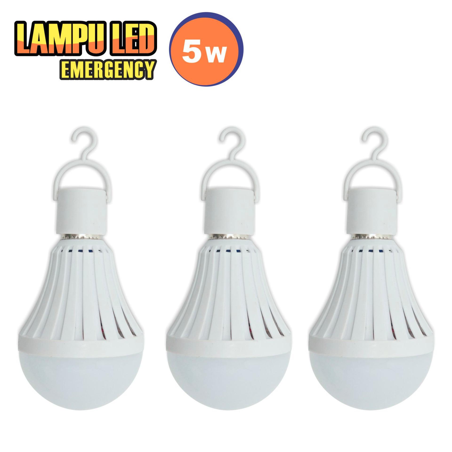 WEITECH LAMPU BOHLAM EMERGENCY 3PCS GX 1017 5W Lazada Indonesia