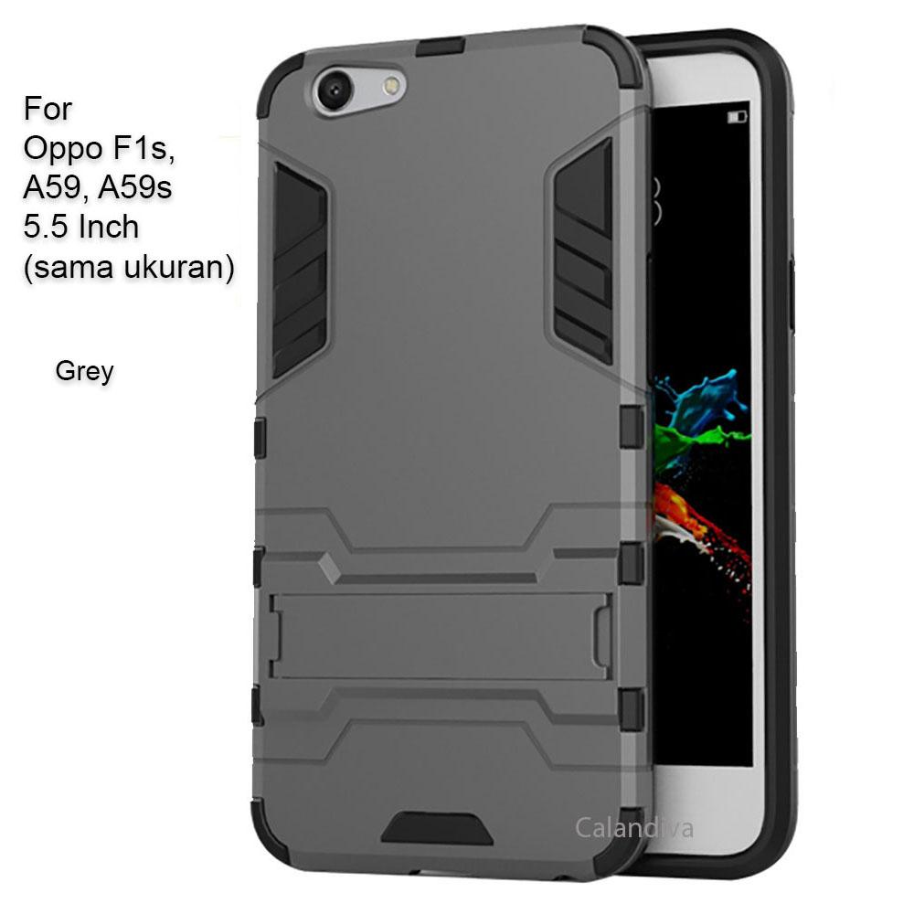 Calandiva Rugged Kickstand Slim Armor Hardcase For Oppo Calandiva Rugged Kickstand Slim Armor Hardcase For Oppo