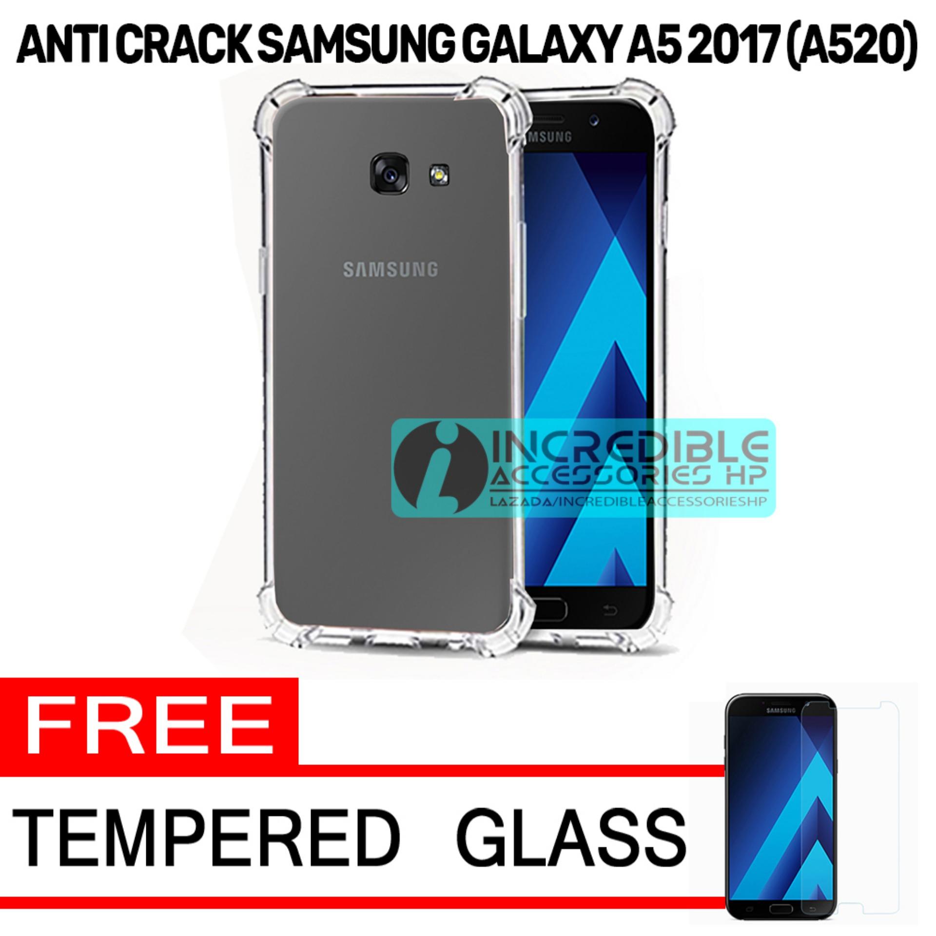 Case Anti Shock / Anti Crack Elegant Softcase for Samsung Galaxy A5 2017 - White Clear