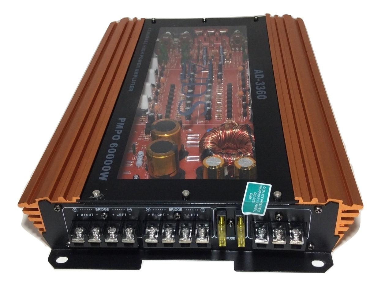 Power Amplifier Tranparan 4 Channel 