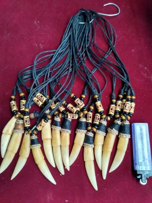 Kalung Taring Harimau Macan Kalung Etnik Unik Keren Asli Original Lazada Indonesia