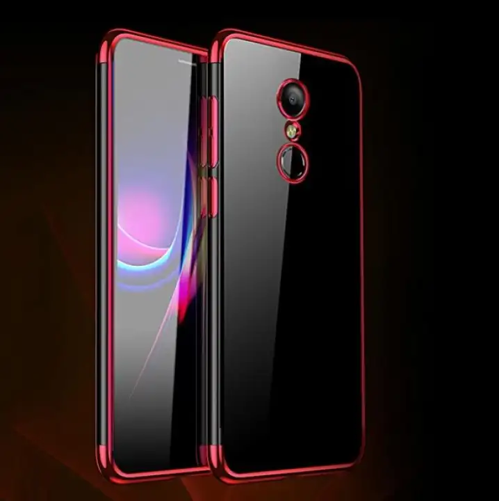 Cover Paradise Xiaomi Redmi Note 4x Snapdragon Shiny Electro Plating Clear Chrome Soft Case 1031 Case