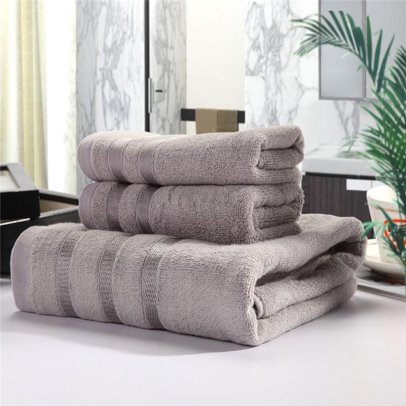 Bộ Chăn Ga Gối Cotton 3 PC Face Tay Tắm Bathroom Towels Set Khăn Tắm Khăn Mặt Ba Mảnh