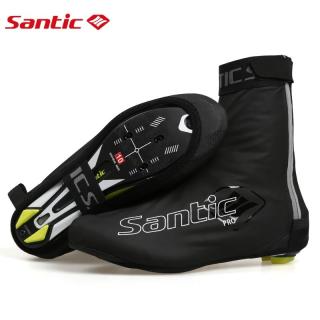 Santic Waterproof Men Cycling Shoes Covers Windproof Reflective Shoe thumbnail
