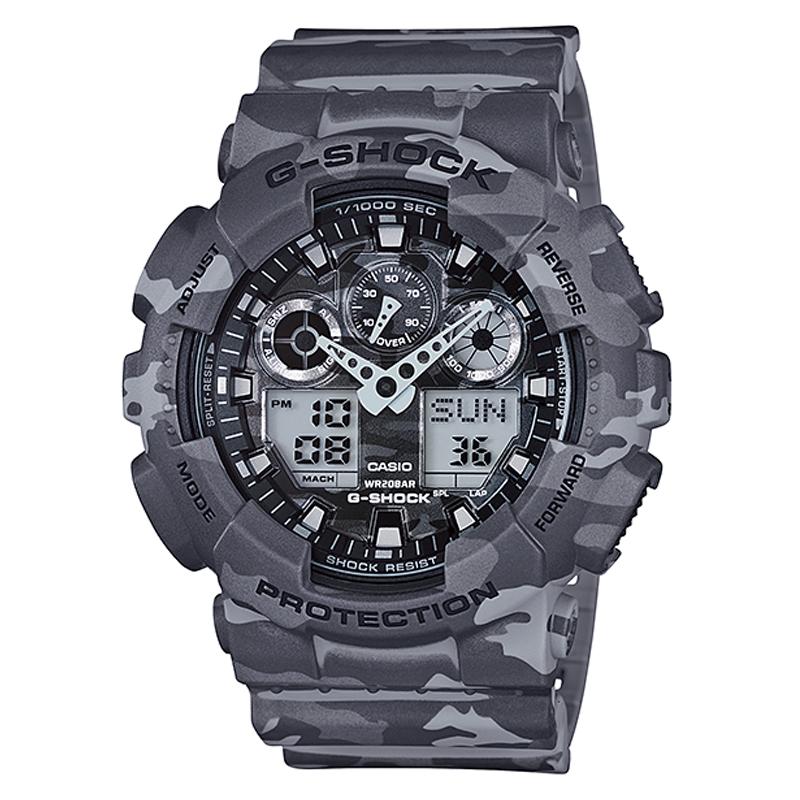 CASIO ORIGINAL - CASIO G-Shock GA - GA-100-1A1 - MEN - Hitam - Strap Resin  - Jam dunia JD17 # Jam Tangan Pria Cowok Anti Air G SHOCK GSHOCK GSHOK SOK  DIGITAL