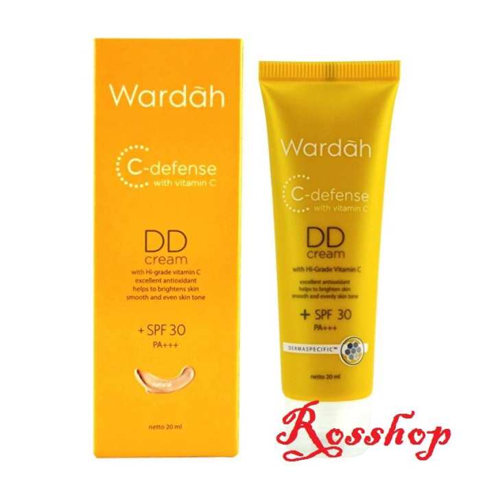 Wardah C-Defense DD Cream - Natural 20 ml | Lazada Indonesia