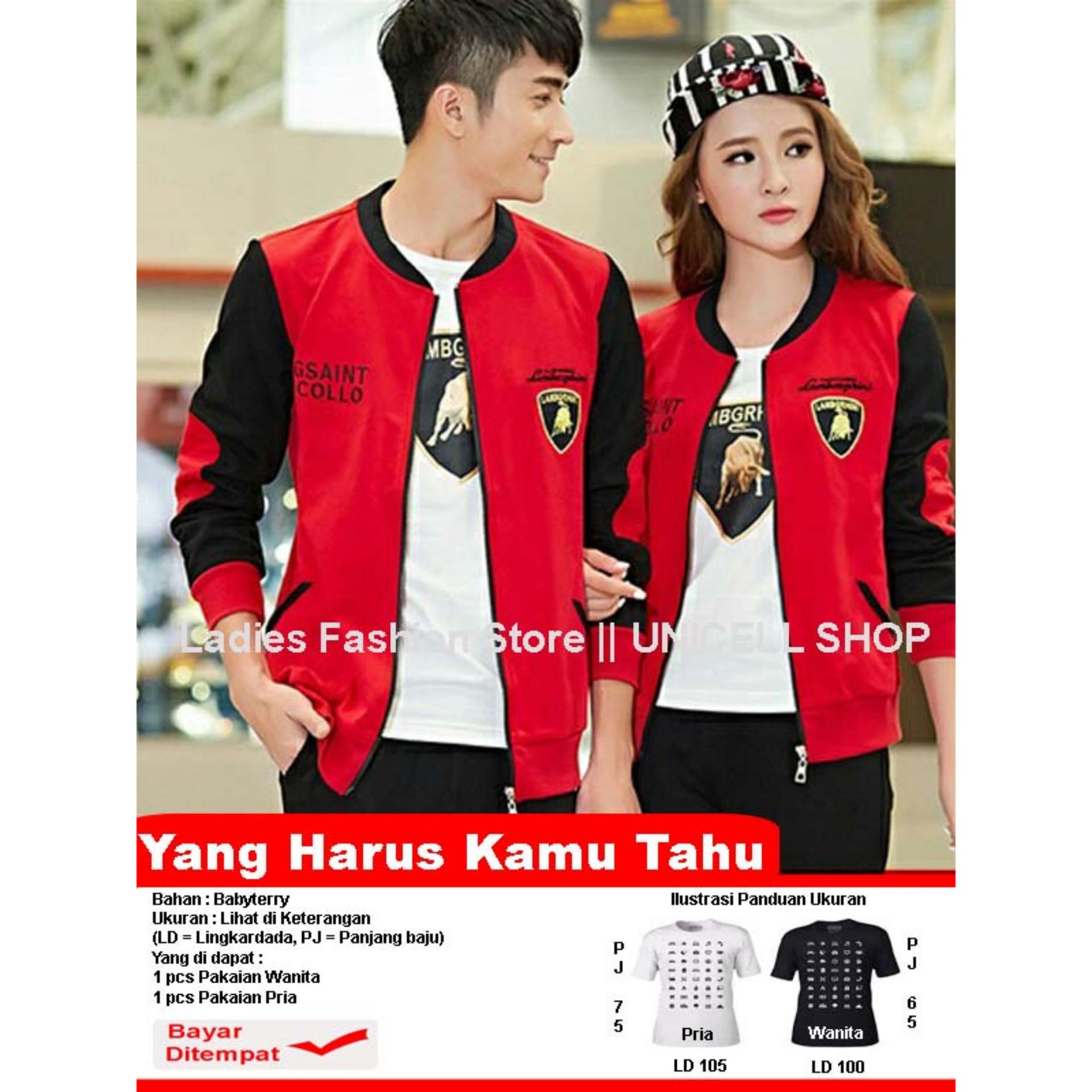 Jaket Couple Pasangan Pria Dan Wanita Jaket Kembaran Jaket