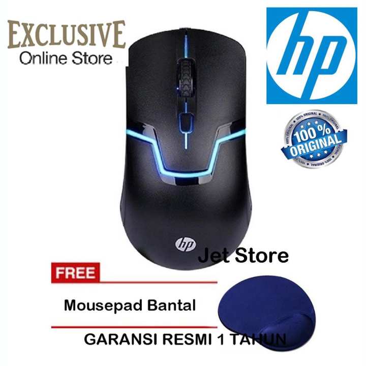 HP Mouse Gaming M100 7 LED + Mousepad.. | Lazada Indonesia