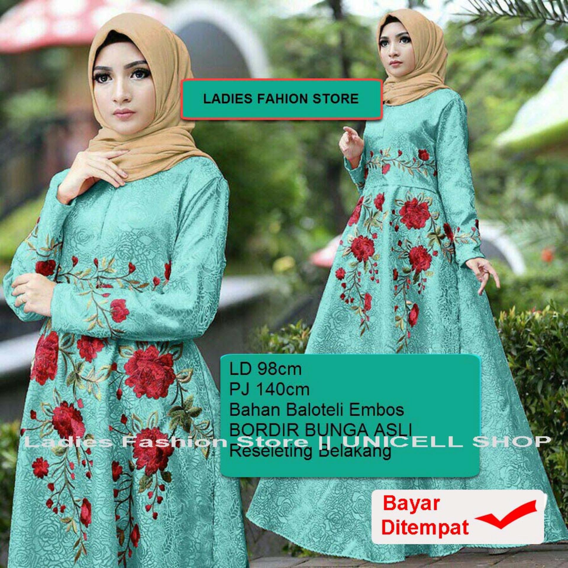 Gamis Terbaru 2019 Dress Gamis Muslim Iyana Set Terusan Maxi Hijab